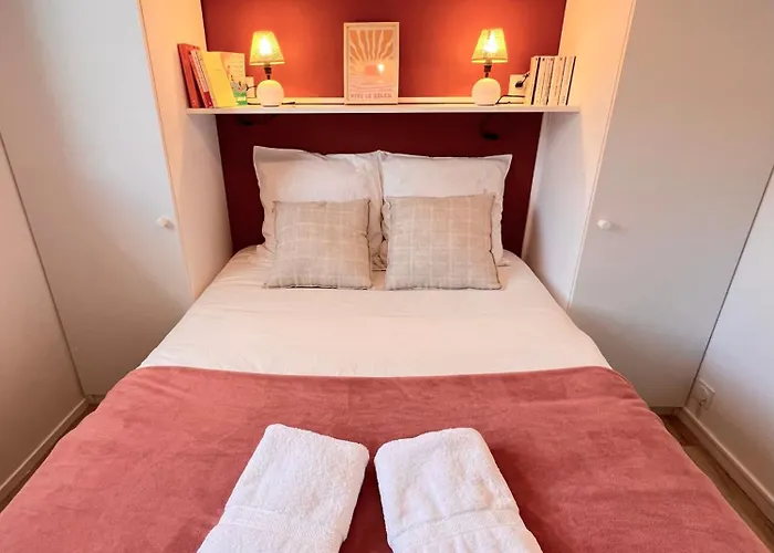 Joli 3 Pieces, 2 Chambres, Lumineux, Vue Degagee, Balcon & Parking Prive Apartment Villers-sur-Mer